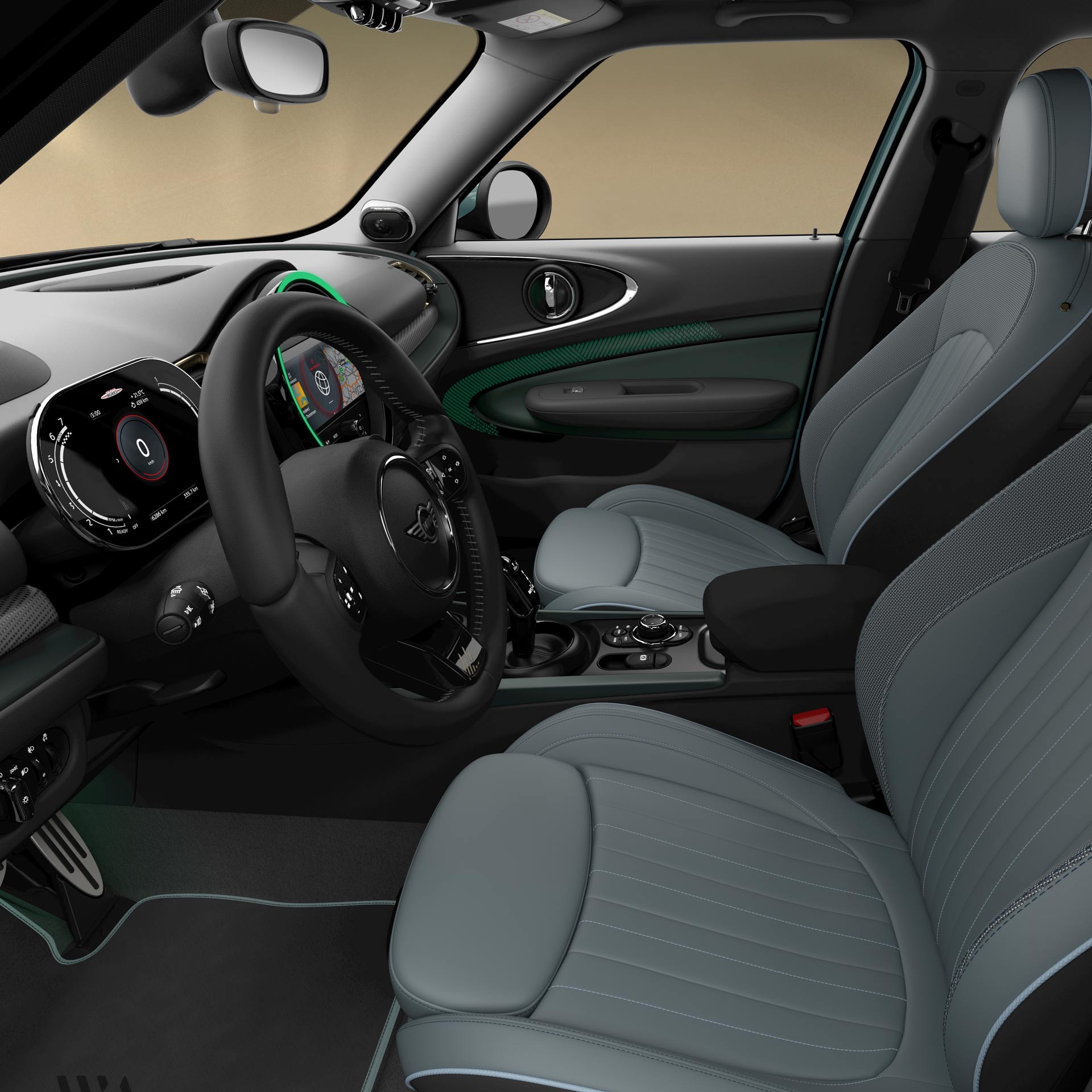 MINI Clubman Untold Edition – interior – 360° view
